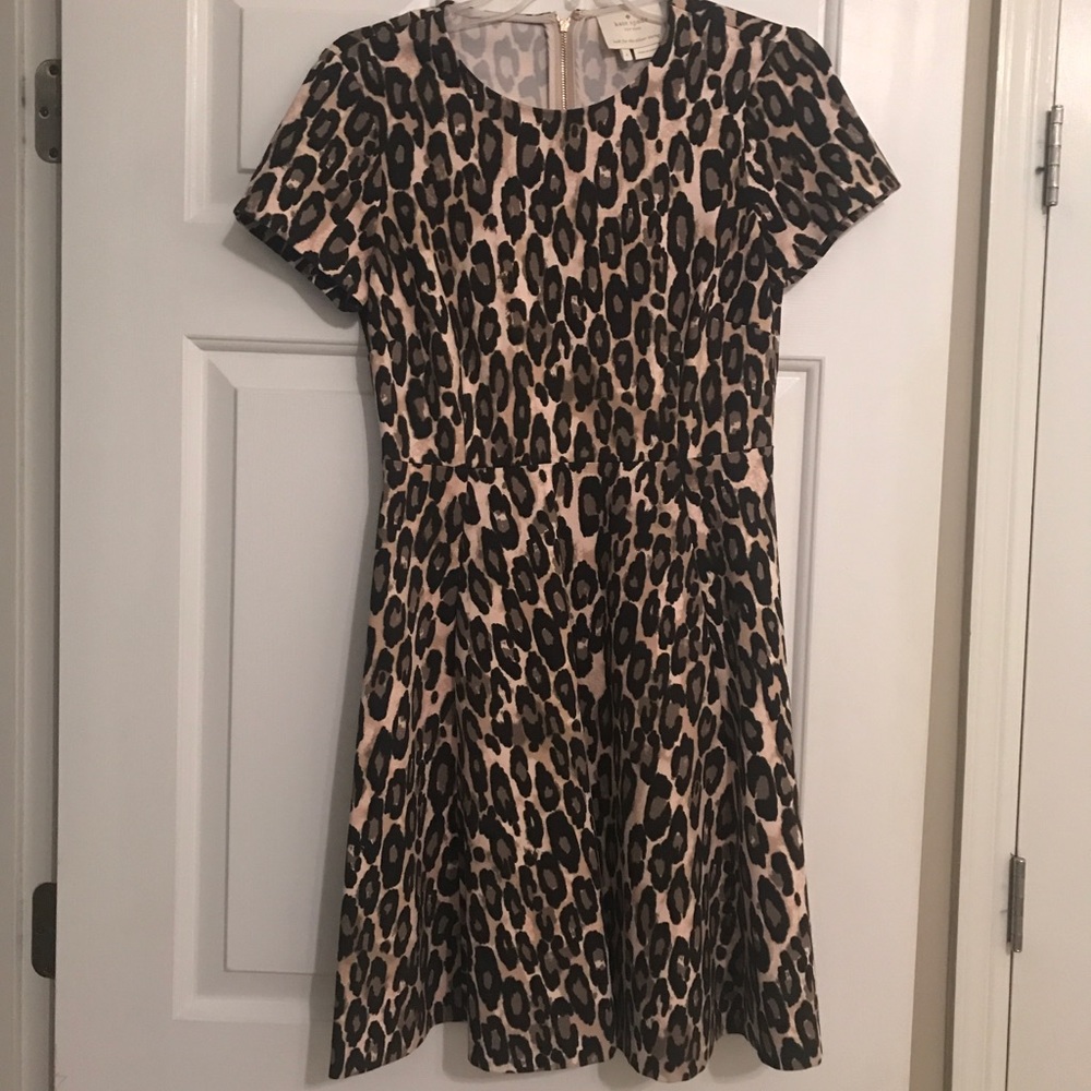 Kate Spade Leopard Print Dress